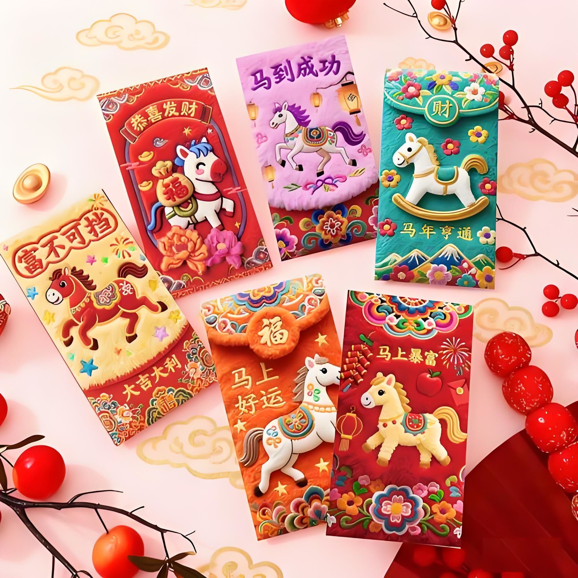 Silk vs Paper Red Envelopes - Cchatty