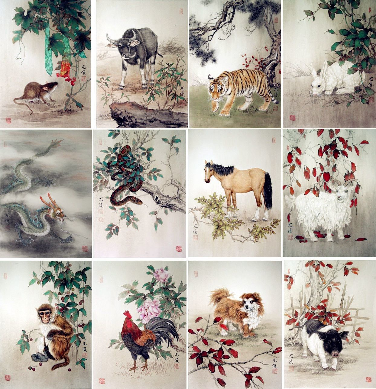 What Chinese New Year Animals Are Cchatty