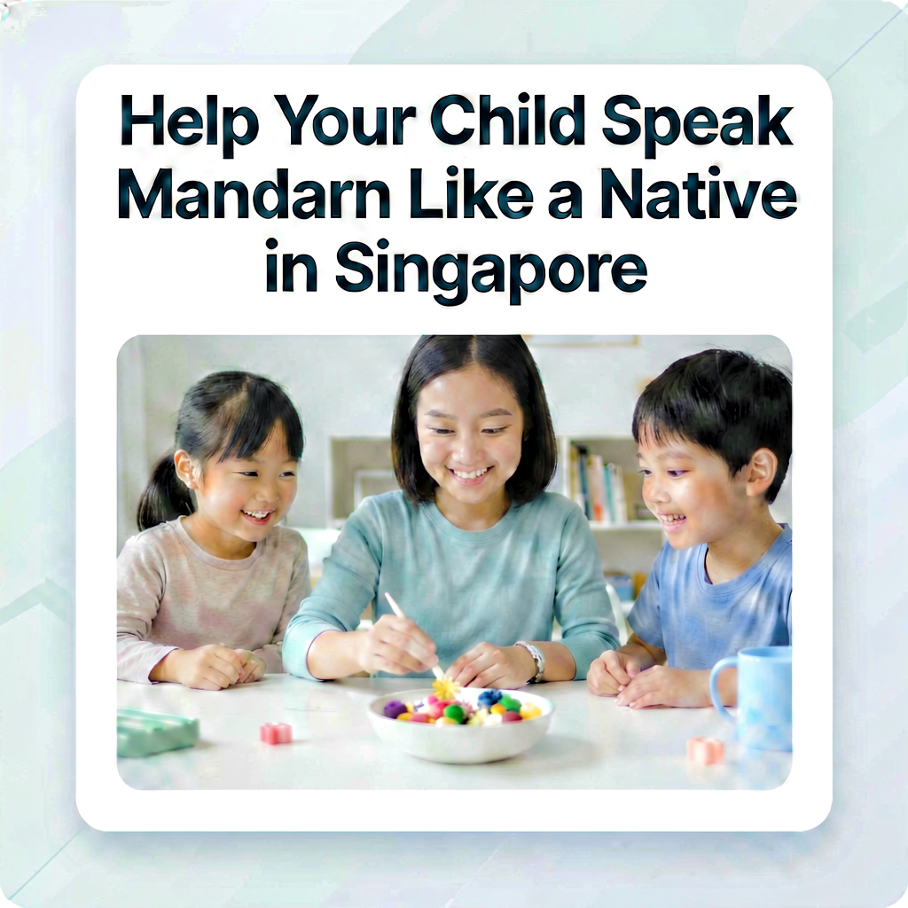 Help Your Child Speak Mandarin Like a Native in Singapore...